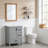 24-Inch Bathroom Vanity with Ceramic Sink-170221544