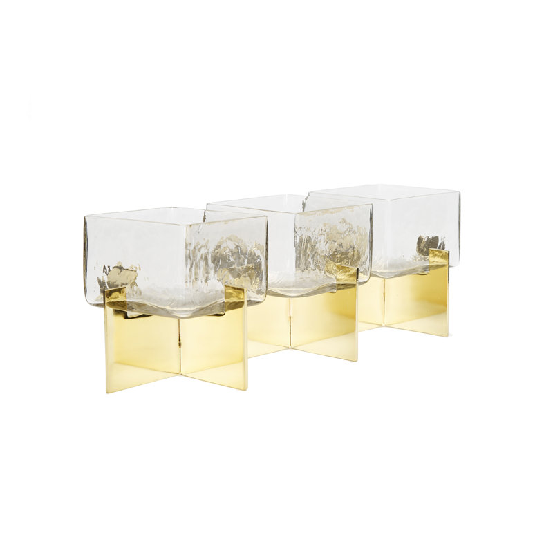Block Base 3 Sectional Dish