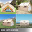 Tente murale en toile 14 x 16 pi avec cadre, ignifuge pour 12 personnes-99194550-99194549