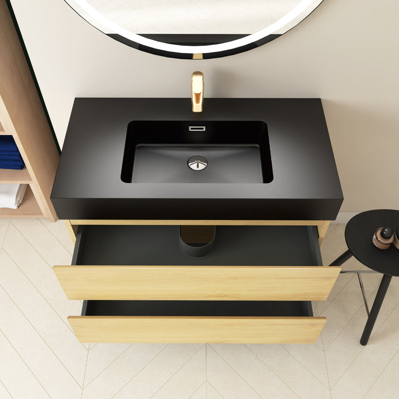 Ensemble de meuble-lavabo simple 35,8 po Lashawndra