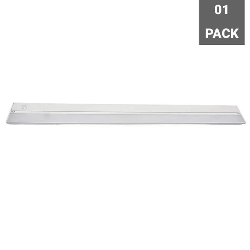 Barre lumineuse DEL sous l'armoire, H 0,98 po x l 32 po x P 4,05 po, 15W, 810