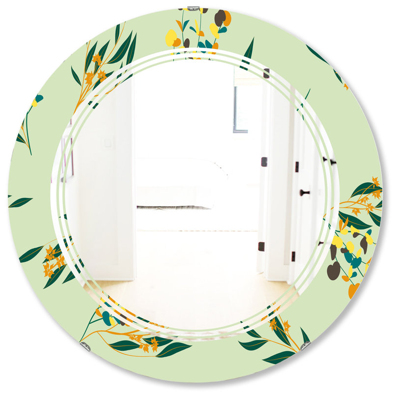 Miroir mural Triple C Eucalyptus, 31,5 po x 31,5 po