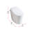 Smart Round Bidet Toilet in Glossy White