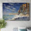 Cliff near Fecamp, 1881-Gallery Wrapped Canvas-1856531713