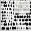 Black and White Polka Dot Modern Wallpaper