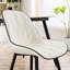 Chaise d'appoint rembourrée et rembourrée en similicuir Chardee-1038392902