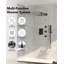 Thermostatic Shower Faucet System  12” Rainfall Shower Head with Rough-in Valve-101461107