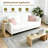 C-shaped End Table – Small Side Table For Couch