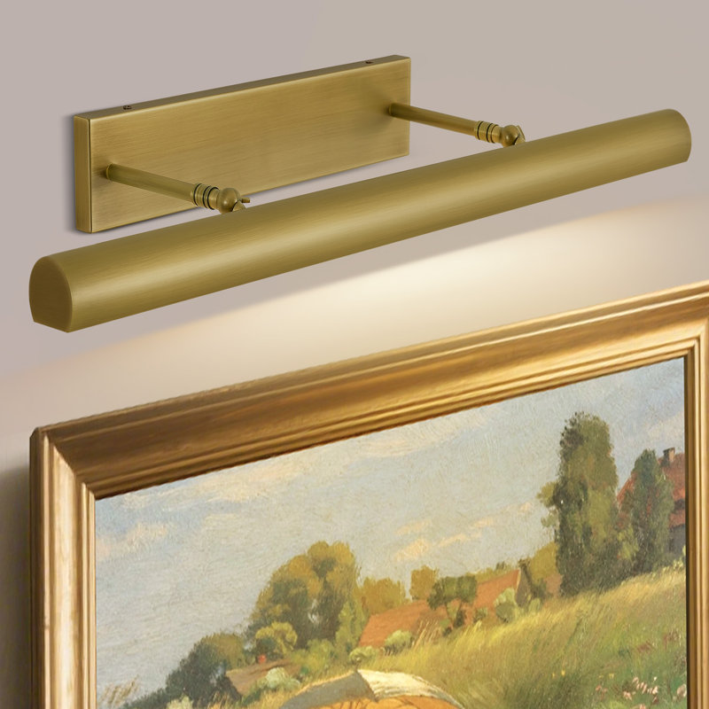 Rathbone 24'' Dimmable Wall Mount Picture Light, Gold