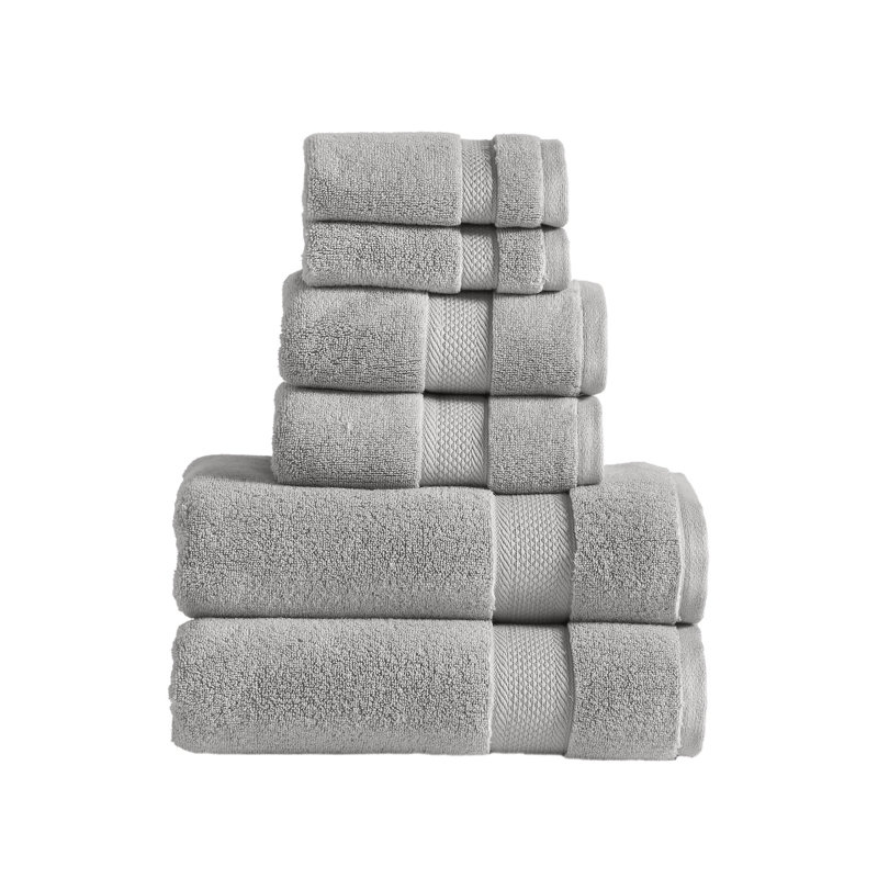 Ensemble de serviettes 6 pièces 650GSM Modern Luxury, Nuage