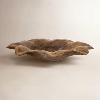 Delsie - Organic Teak Bowl