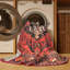 Tapis oriental tissé à la machine Cayleigh-1023189215