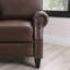 Hoopeston 33.6'' Wide Faux Leather Manual Club Recliner-2133162675