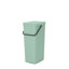 Poubelle de recyclage en plastique 10,6 gallons Sort & Go