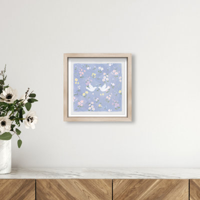 Love Doves Print by Oliver Gal