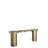 Risabh 71'' Modern Irregular Nuage Console Table with Sculptural Free Form Design – Architectural Statement Table