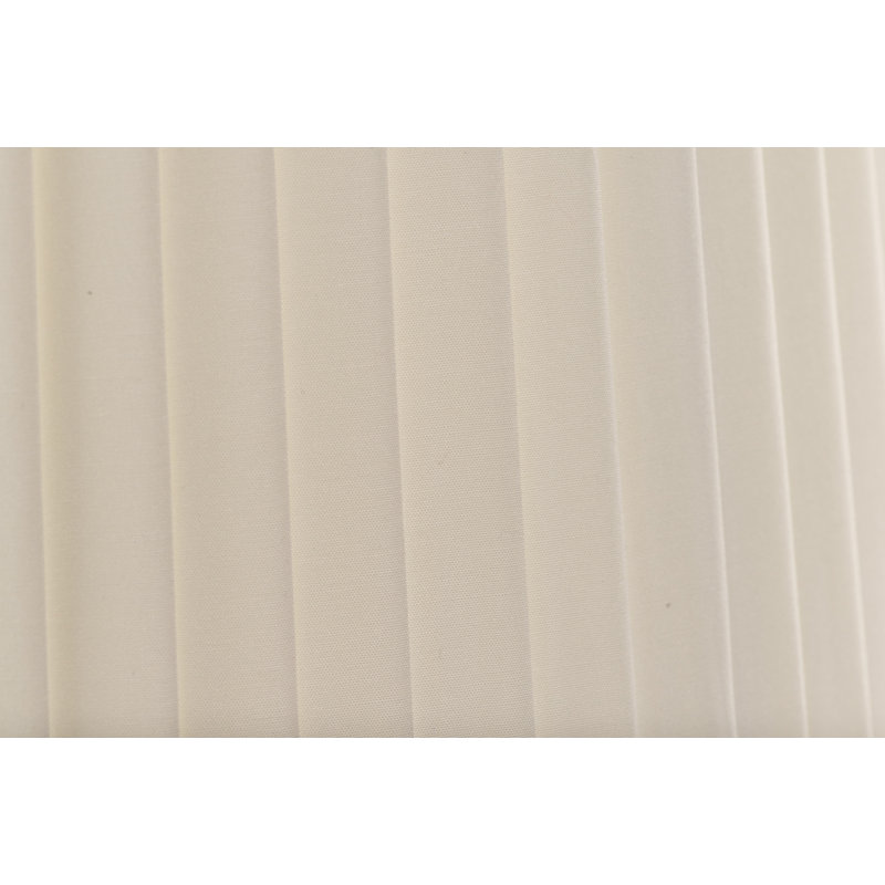 35cm Cotton Pleated Empire Lamp Shade, Cream