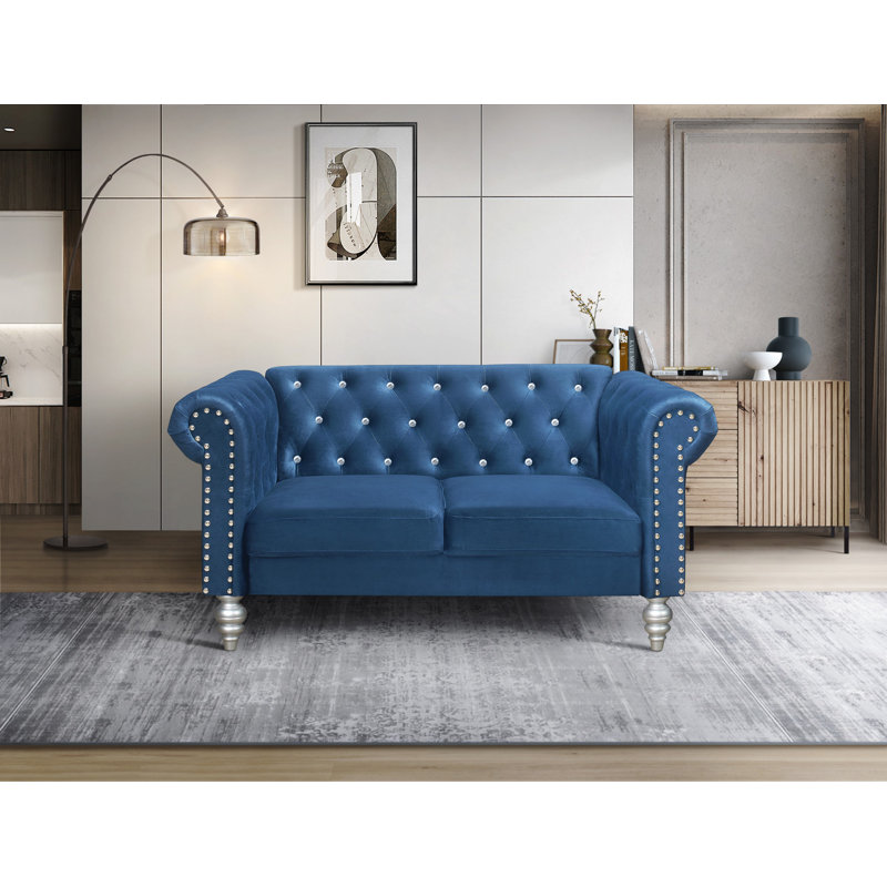 Causeuse Jacameron, Bleu