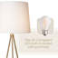 Lampe trépied 58 po Dunneback-41082421