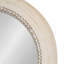 Miroir circulaire avec détails perlés
