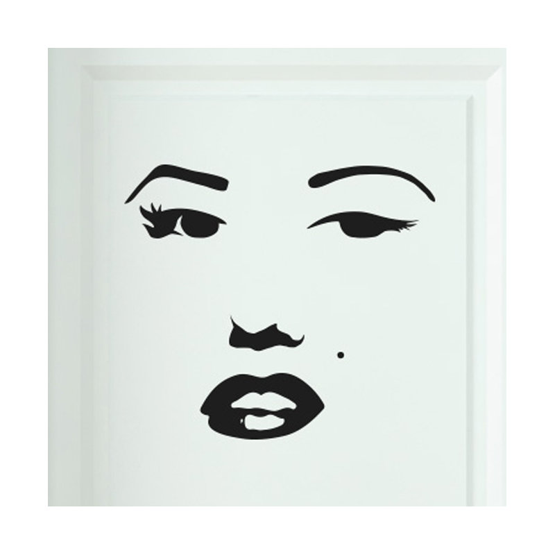 Entertainment Wall Decal, Black