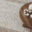 Brown Modern Rug, Bordered Anti Slip Easy to Clean Rug For Living Room, Dining Room, Bedroom, Kitchen-70360581