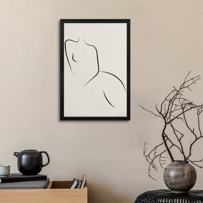 Forme féminine - reproduction d'art mural - affiche de galerie