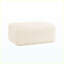 Repose-pieds rembourré Flannelette-130156346