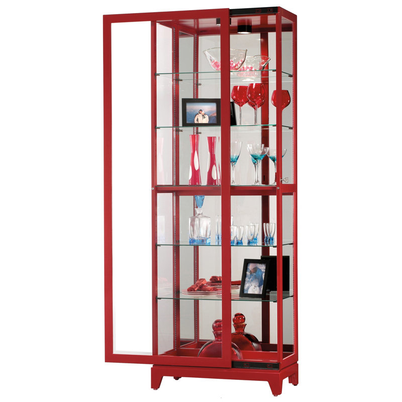 Display Cabinet, Red