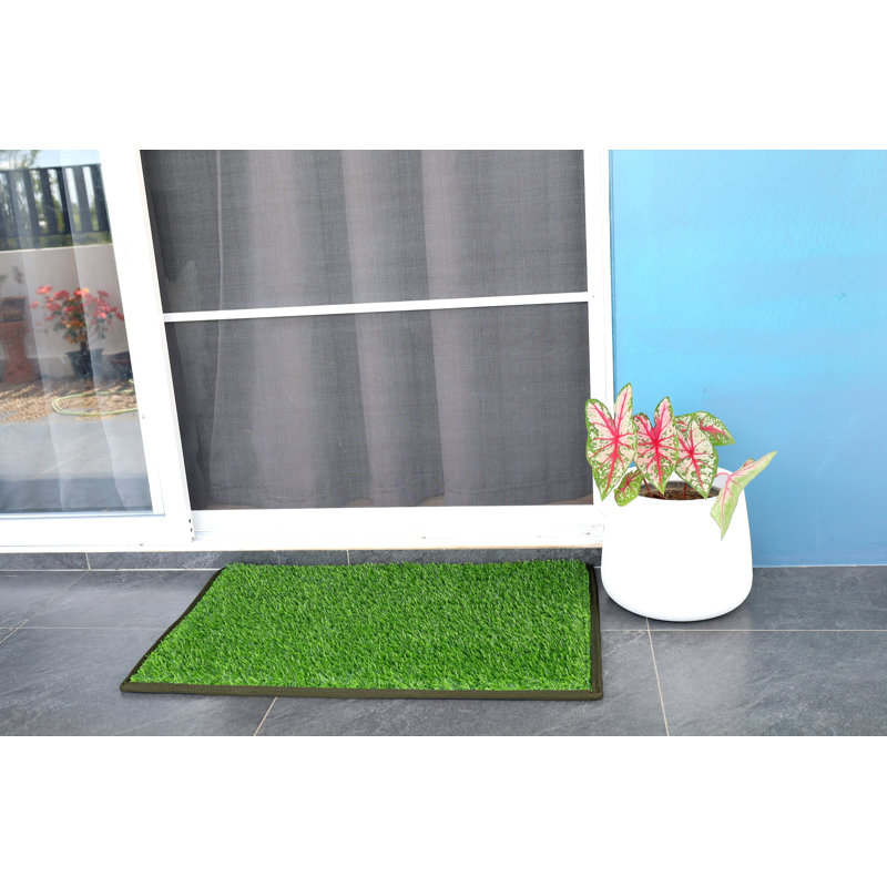  - Tapis Collection Signature - Extérieur, 29" W x 45" L, Vert