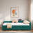 Upholstered Daybed With Trundle And Usb-45214448