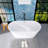 59.1'' x 29.5'' Freestanding Soaking Acrylic Bathtub