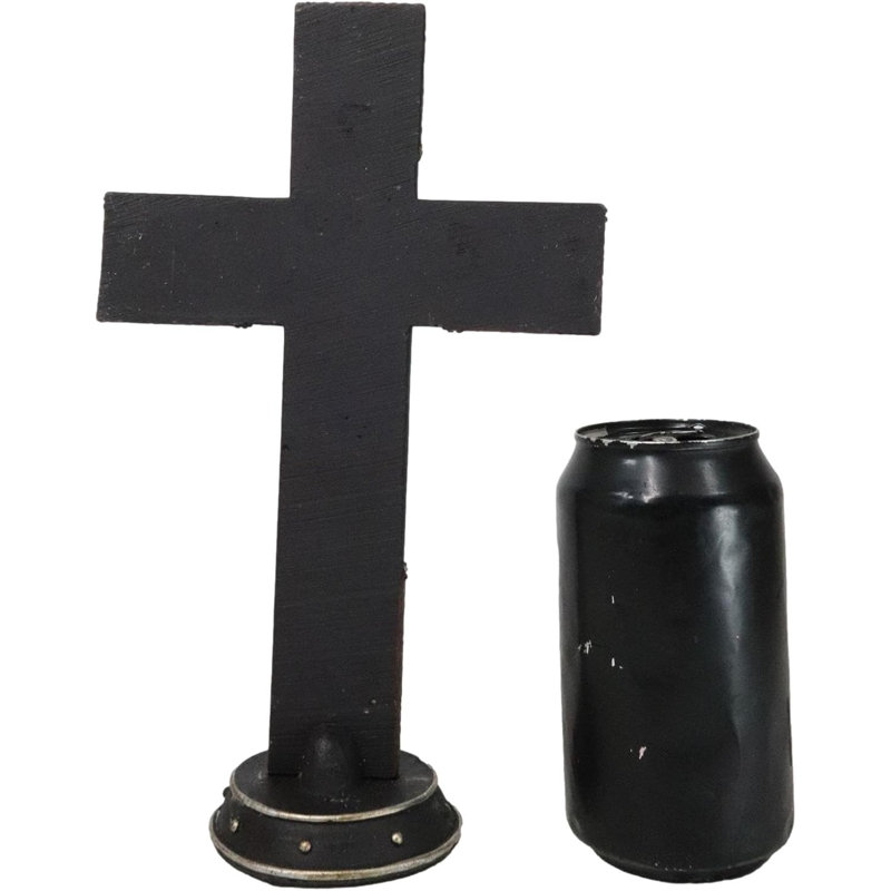 Croix de bureau Turquoise rustique et toscane «The Lord Will Guide You Always»