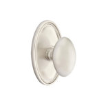 Double Dummy Egg Knob with Oval Rose