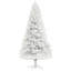 Arbre de Noël artificiel régulier (double) avec aiguilles blanches