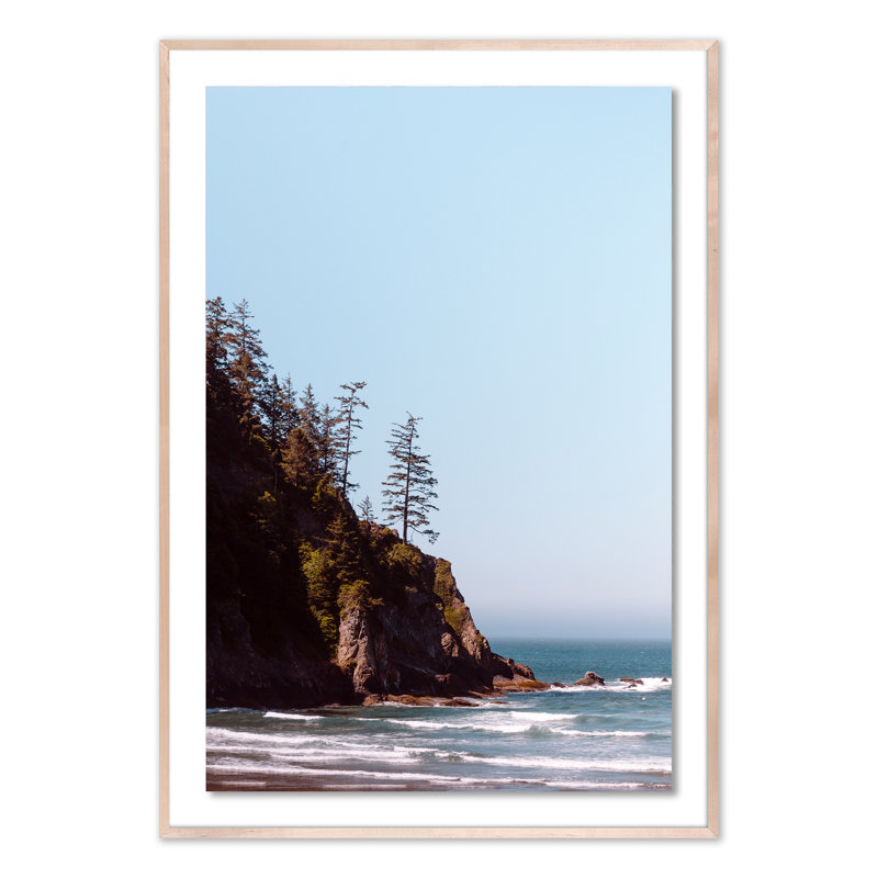 Photo encadrée « seaside », H 48 po x l 30 po x H 2,5 po, Naturel