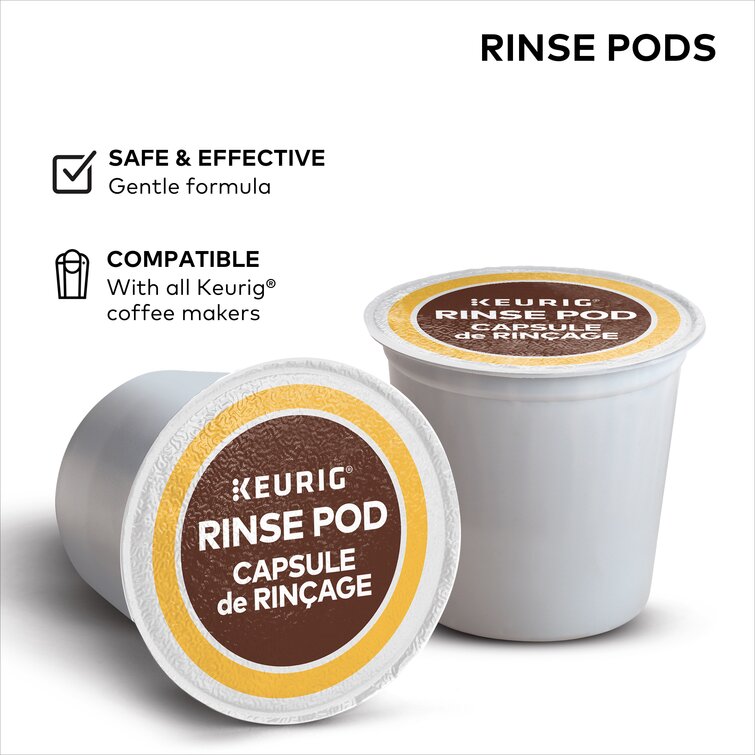 keurig rinse pods directions