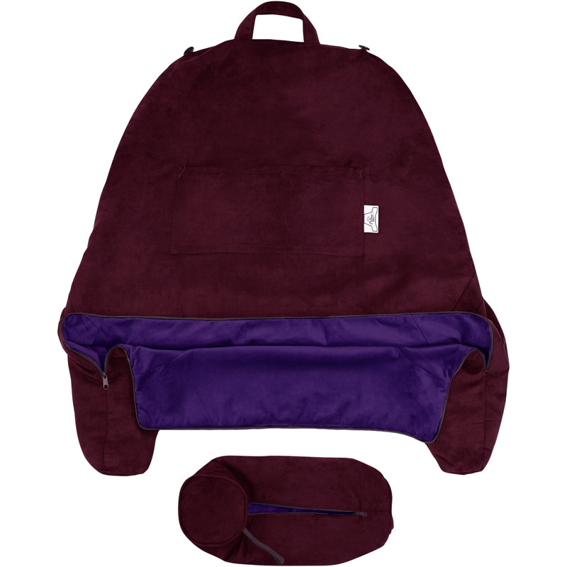 Housse de coussin d'extérieur Easy Transport, Mauve
