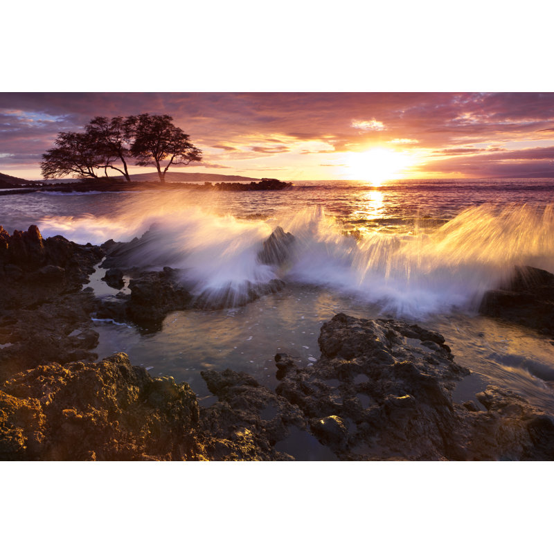 Pacific Ocean Hawaii by Wingmar - No Frame Art Prints on Canvas, 20cm H x 30cm W