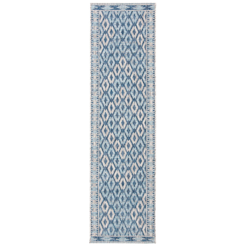 Amarien Performance Geometric Indoor/Outdoor Area Rug, Runner 2'3" x 6'7"