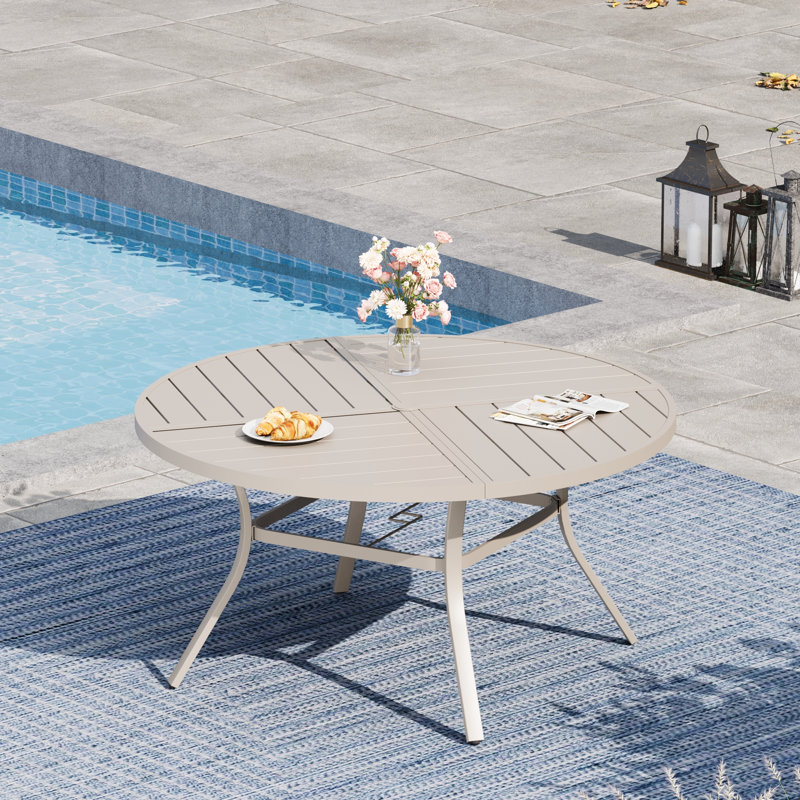 Table de salle à manger 59,8 po, Coquillage de sable