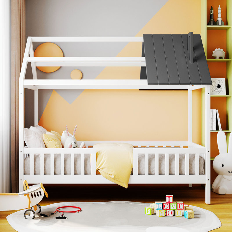 Lit plateforme 71,33 po Yesenio, Blanc