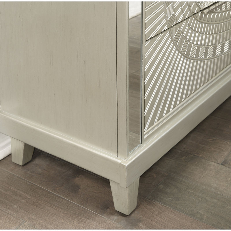 Migna 28.25'' W Solid Wood Nightstand