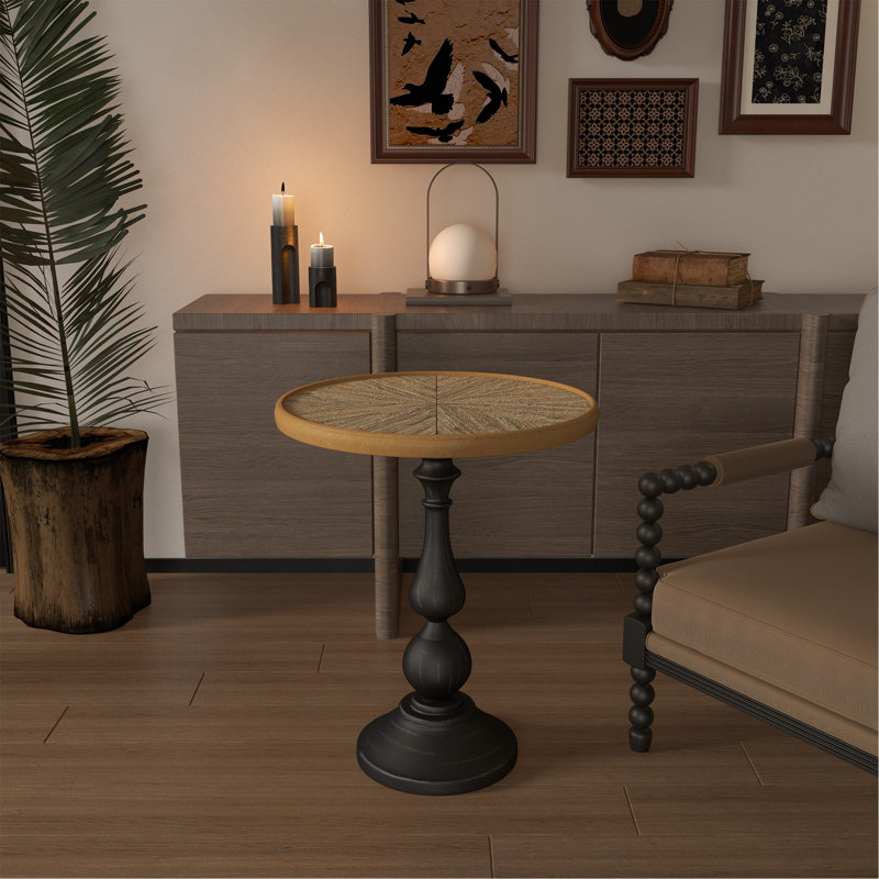 Tables de bout en bois Table d'appoint rétro French Country