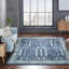 Maarja Hand Knotted Wool Oriental Area Rug in Blue-1661479735