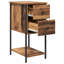 Bedside Cabinet 32 X 42 X 70 Cm Engineered Wood-1481131288