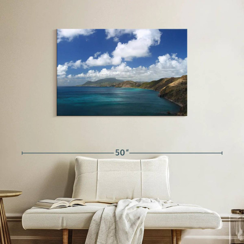 Nicci Saint Kitts Coastline, H 26 po x l 39 po