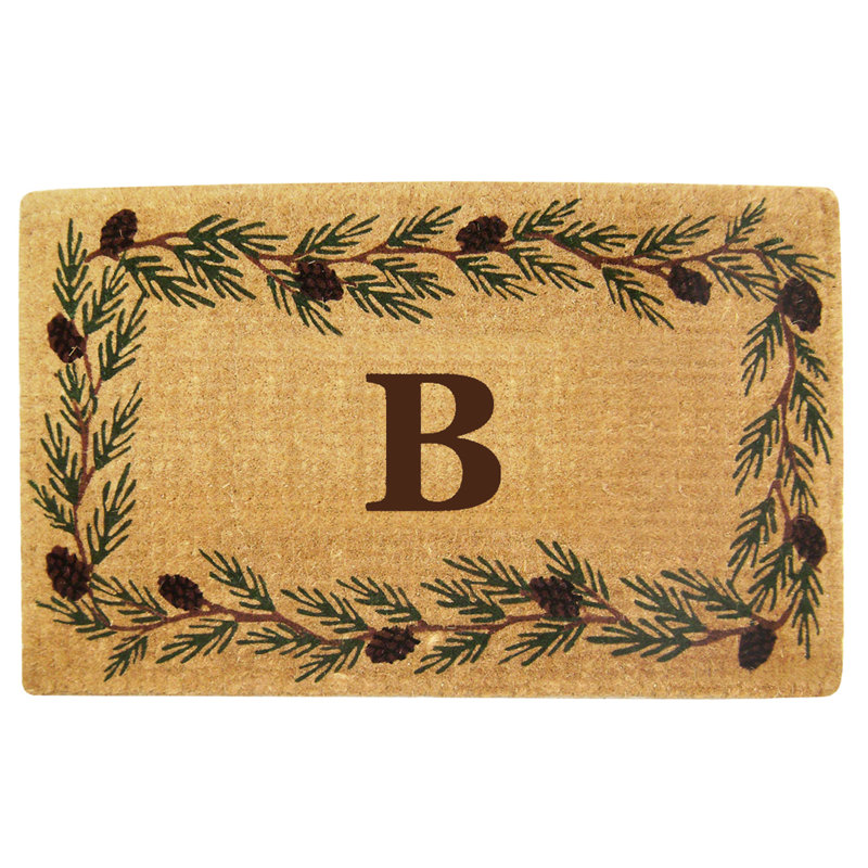 Tapis de porte antidérapant pour l'extérieur, B, L 37 po x L 36 po