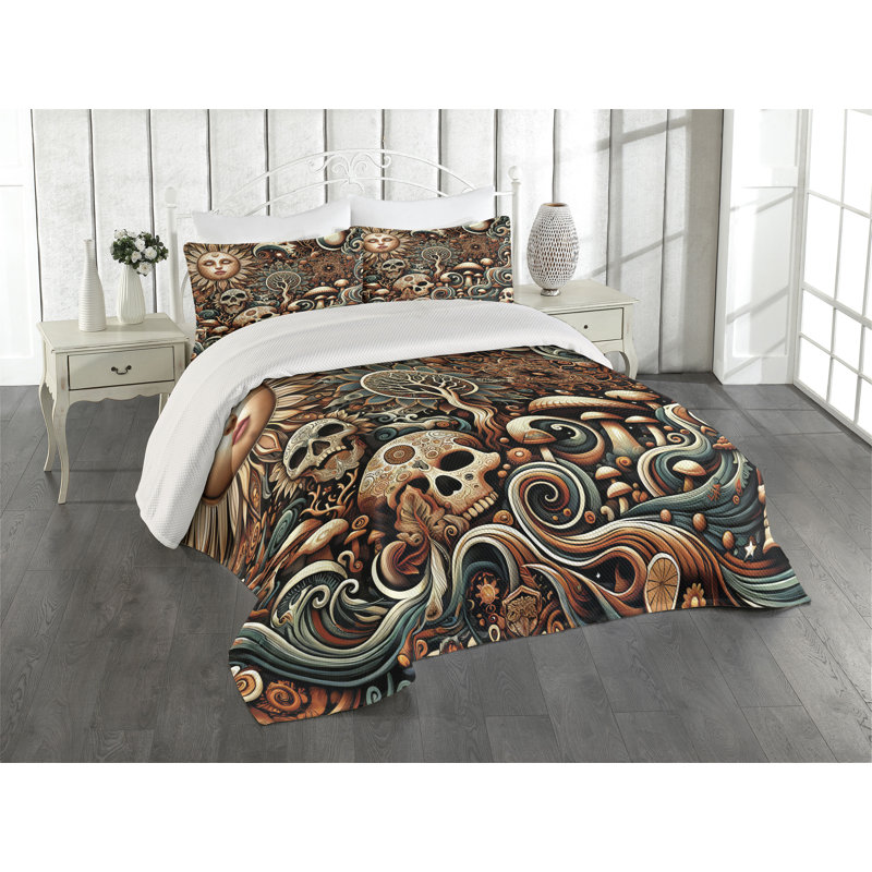 Polyester Coverlet, King Coverlet + 2 Standard Shams