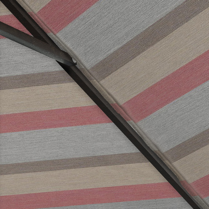 Parasol de marché de 132 po Jepsen, Sunbrella® rosé Gateway